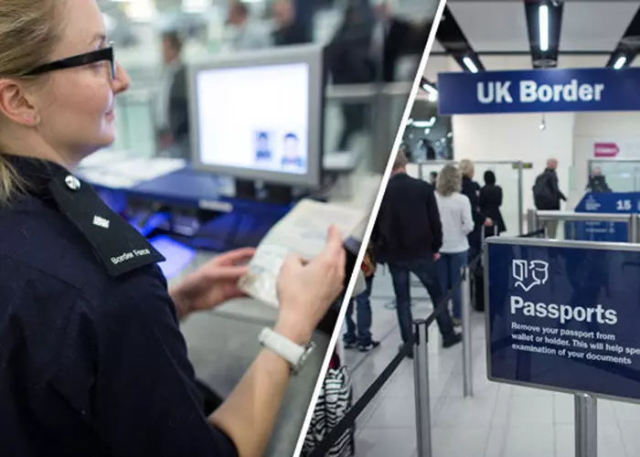 Border control info Luton Airport LLA