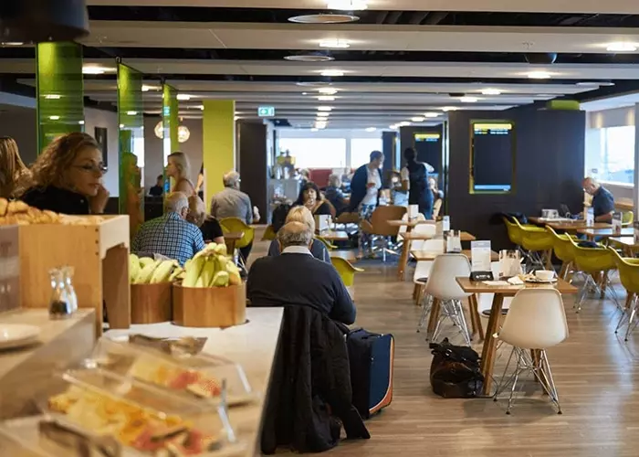 The Escape Lounge of Stansted Airport allows you to relax